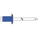 GESIPA Blindniete Stahl/Stahl Flachrundkopf 4,8 x 16 Pack mit 500 St&uuml;ck 1433561 - Blindniet - 3