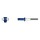GESIPA Blind rivets G-Bulb steel/steel flat round head 4.8 x 15 pack of 500 1433927 - Blind rivet - 3