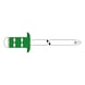 GESIPA Blindniete A4-Edelstahl Flachrundkopf 4 x 10 Pack mit 500 St&uuml;ck 1433922 - Blindniet - 2
