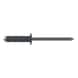 GESIPA Blind rivets, aluminium/stainless steel, 4.8 x 25, RAL 7011 iron grey, pack of 250, 1456070 - Blind rivet - 1