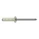 GESIPA Blindniete Alu/Niro 3,2 x 8 RAL 9002 Grauwei&szlig; Pack mit 1000 St&uuml;ck 1456096 - Blindniet - 2