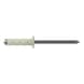 GESIPA Blindniete Alu/Niro 3,2 x 8 RAL 9002 Grauwei&szlig; Pack mit 1000 St&uuml;ck 1456096 - Blindniet - 1
