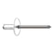 GESIPA Blindniete Stahl/Stahl Grosskopf 4 x 17 K 12 Pack mit 500 St&uuml;ck 1455976 - Blindniet - 2