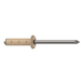 GESIPA Blindniete Alu/Niro 4 x 10 RAL 1015 Hellelfenbein Pack mit 500 St&uuml;ck 1456036 - Blindniet - 2