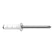 GESIPA Blindniete Alu/Niro 4 x 10 RAL 9010 Reinwei&szlig; Pack mit 500 St&uuml;ck 1456143 - Blindniet - 3