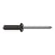 GESIPA Blind rivets, aluminium/stainless steel, 3.2 x 8, RAL 8014 sepia brown, pack of 1000, 1456088 - Blind rivet - 2