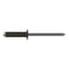 GESIPA Blind rivets, aluminium/stainless steel, 3.2 x 8, RAL 8014 sepia brown, pack of 1000, 1456088 - Blind rivet - 1