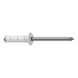 GESIPA Blindniete Alu/Niro 3,2 x 11 RAL 9003 Signalwei&szlig; Pack mit 1000 St&uuml;ck 1456107 - Blindniet - 2