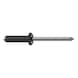 GESIPA Blindniete Alu/Niro 4 x 10 RAL 7022 Umbragrau Pack mit 500 St&uuml;ck 1456074 - Blindniet - 3