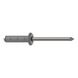 GESIPA Blind rivets, aluminium/stainless steel, 3.2 x 11, RAL 9006 white aluminium, pack of 1000, 1446505 - Blind rivet - 3