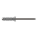 GESIPA Blind rivets, aluminium/stainless steel, 3.2 x 11, RAL 9006 white aluminium, pack of 1000, 1446505 - Blind rivet - 1