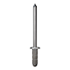 GESIPA Blindniete A4-Edelstahl Flachrundkopf 4 x 10 Pack mit 500 St&uuml;ck 1433922 - Blindniet - 3