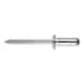 GESIPA SolarGrip blind rivets, aluminium/steel, large head, 6.4 x 14 mm, pack of 250, 1455678 - Blind rivet - 1