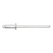 GESIPA Spenglerniete Edelstahl A2 Flachrundkopf 3,2 x 6 Pack mit 500 St&uuml;ck 1538485 - Blindniet - 1