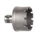FEIN TCT hole saw for tubes with QuickIN PLUS diameter 54 mm Cutting depth 4 mm - Hole saw (non-detachable cutting edges) - 3