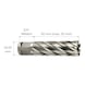 FEIN HSS Nova 50 core drill with 3/4 in Weldon diameter 57 mm - Core drill - 3