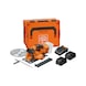 FEIN Akku-Handkreiss&auml;ge F-IRON Cut 57 AS Set 2 x 8 Ah 18 V 71360462000 - Handkreiss&auml;ge (Akku) - 1