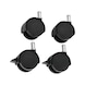 FEIN castor set for cordless vacuum cleaner ASBS 18-10 31324000194