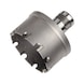 FEIN TCT hole saw for tubes with QuickIN PLUS diameter 54 mm Cutting depth 4 mm - Hole saw (non-detachable cutting edges) - 1