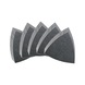FEIN Schleifblatt-Set Kantenl&auml;nge 80 mm 50 teilig 63717082033