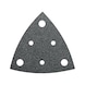 FEIN Schleifbl&auml;tter Zirkon Korn 40 Kantenl&auml;nge 80 mm 35 St&uuml;ck 63717236010 - Schleifblatt - 1