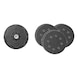 FEIN Schleifset Durchmesser 115 mm Aufnahme SLP 63806195210 - Schleifwerkzeug aus Schleifmittel auf Unterlage - 1