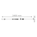 BOSCH Measuring ruler GR 240 0601094100 - Levelling staff - 2