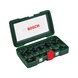 BOSCH 12-piece carbide end mill set (8 mm shank) 2607019466 - Router bit set (carbide) - 1