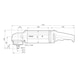 BOSCH High-frequency angle grinder HWS 88/230, 2200 W, 72 V, 6600 rpm 0602332511 - High-frequency angle grinder HWS 88/230 - 2