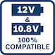 BOSCH Akku-Drehschlagschrauber GDS 12V-115 06019E0101 - Schlagschrauber (Akku) - 3