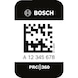 BOSCH Serviceleistung ID Label gro&szlig; 50 1600A02C1L - Serviceleistung PROServ - 1
