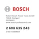 BOSCH Upper/lower blade, 1-piece 2608635243 - Power tool (accessory) - 3