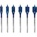 BOSCH EXPERT Self Cut Speed flat milling drill bit set, 6-piece 2608902108 - EXPERT Self-Cut Speed Flat Milling Bit Set - 1
