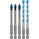 BOSCH EXPERT drill bit set, 6 mm, 5-piece 2608902313 - Drill (parts) - 1