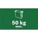 BOSCH H&auml;cksler Fangsack F016800690 - Zubeh&ouml;r f&uuml;r Gartenh&auml;cksler (motorisch) - 2