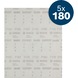 BOSCH EXPERT M480 sanding mesh, 230 x 280 mm, K180, 5 pieces 2608902507 - EXPERT M480 Abrasive Mesh - 1