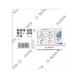 BOSCH X451 F&auml;cherschleifscheiben Set, 115 x 22,23 mm, Z29, 15 teilig 2608626161 - X451 F&auml;cherschleifscheiben Set - 2