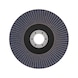 BOSCH X451 F&auml;cherschleifscheibe, 125 x 22,23&nbsp;mm, K80, Z29, 15 teilig 2608626142 - F&auml;cherschleifscheibe - 2