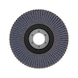 BOSCH X451 Fan-shaped sanding disc, 115 x 22.23 mm, K120, Z27, 15-piece set 2608626136 - Flap disc - 2