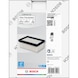 BOSCH Flacher gefalteter E10-Filter f&uuml;r Staubsauger 2608001219 - Filter f&uuml;r Staubsauger - 3