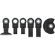 BOSCH Holz- und Weichmetall-Blatt-Set f&uuml;r Multifunktionswerkzeuge 6-teilig 2608669334 - S&auml;geblatt (Teile) - 1