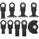 BOSCH Wood and soft metal set, 9-piece 2608669335 - Saw blade (parts) - 1