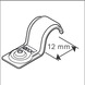 BOSCH PRO Metall-Einzelkabelhalter, EMS-12 1600A03C28 - PRO Metall-Einzelkabelhalter - 2