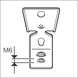BOSCH PRO FMI-M6/M8 metal hanger 1600A03C2T - Power tool (accessory) - 3
