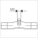 BOSCH PRO FME-M8 metal hanger, external thread M8 1600A03C2S - Power tool (accessory) - 2
