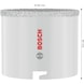 BOSCH Brick and Soft Tile hole saw with clip-on holder, 83 x 60 mm 2608594537 - Brick and Soft Tile Hole Saw with Clip-On Holder - 2