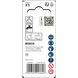 BOSCH Tiles Lochs&auml;ge mit Aufsteckhalter, 18 x 40 mm 2608594542 - Tiles Lochs&auml;ge mit Aufsteckhalter - 2