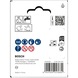 BOSCH Tiles Lochs&auml;ge mit Aufsteckhalter, 68 x 40 mm 2608594550 - Tiles Lochs&auml;ge mit Aufsteckhalter - 2