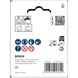 BOSCH Tiles hole saw with clip-on holder, 74 x 40 mm 2608594551 - Tiles hole saw with snap-on shank - 2