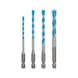 BOSCH EXPERT HEX-9 Multi Construction Drill Bit Set, 5-piece 2608902289 - EXPERT HEX-9 Multi-Construction Drill Bit Set - 1